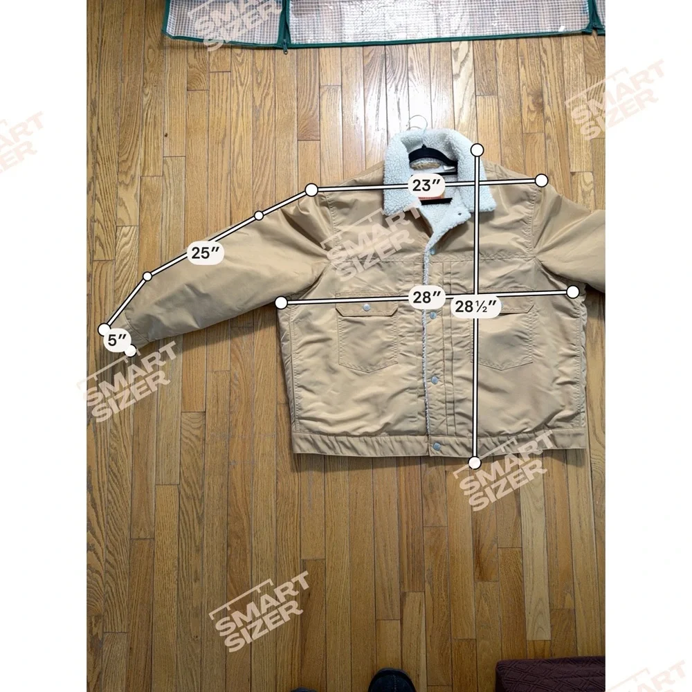 Levi's Men's Type II Sherpa Trucker Jacket; Men’s XXL - Picture 6 of 6